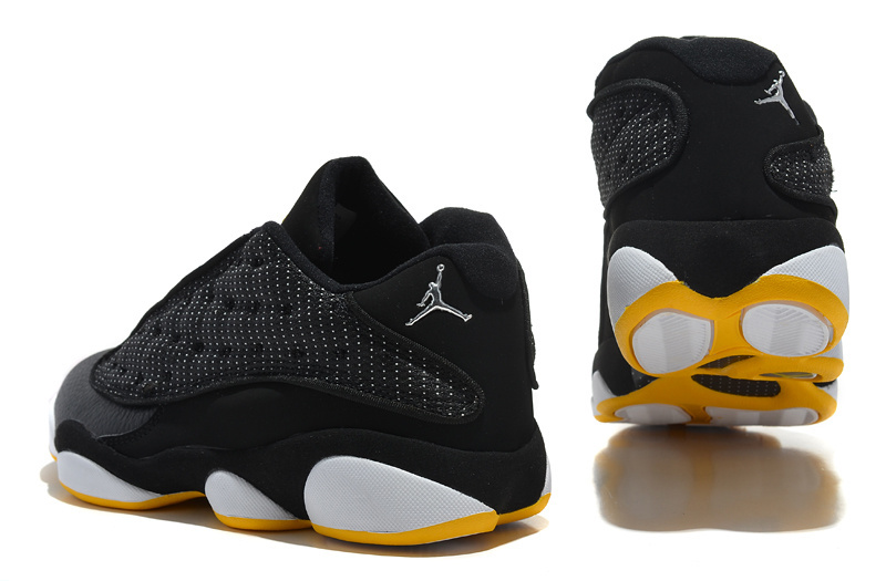 Air Jordan 13 Mens Shoes Aaa Black/Yellow Online